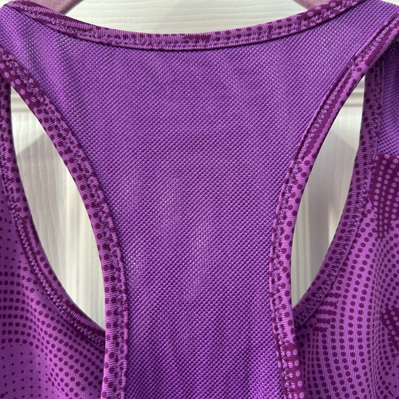 Asics Purple Racerback Performance Tank - Picture 5 of 5